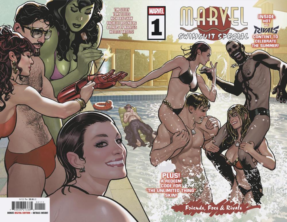 MARVEL SWIMSUIT SPECIAL FRIENDS FOES AND RIVALS #1