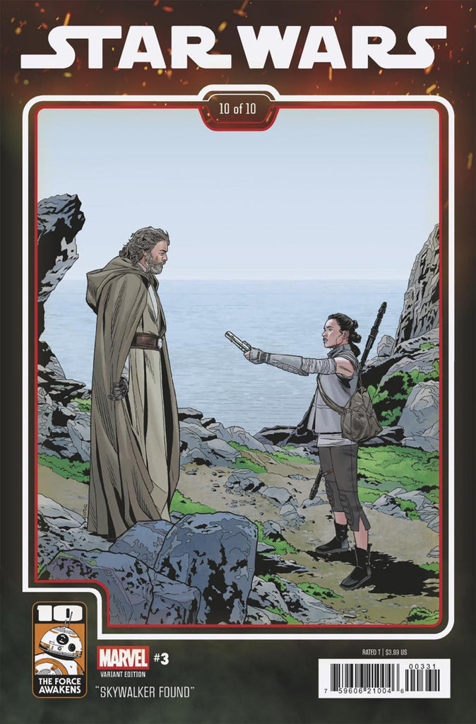 STAR WARS #3 CHRIS SPROUSE THE FORCE AWAKENS 10TH ANNIVERSARY VAR CVR C