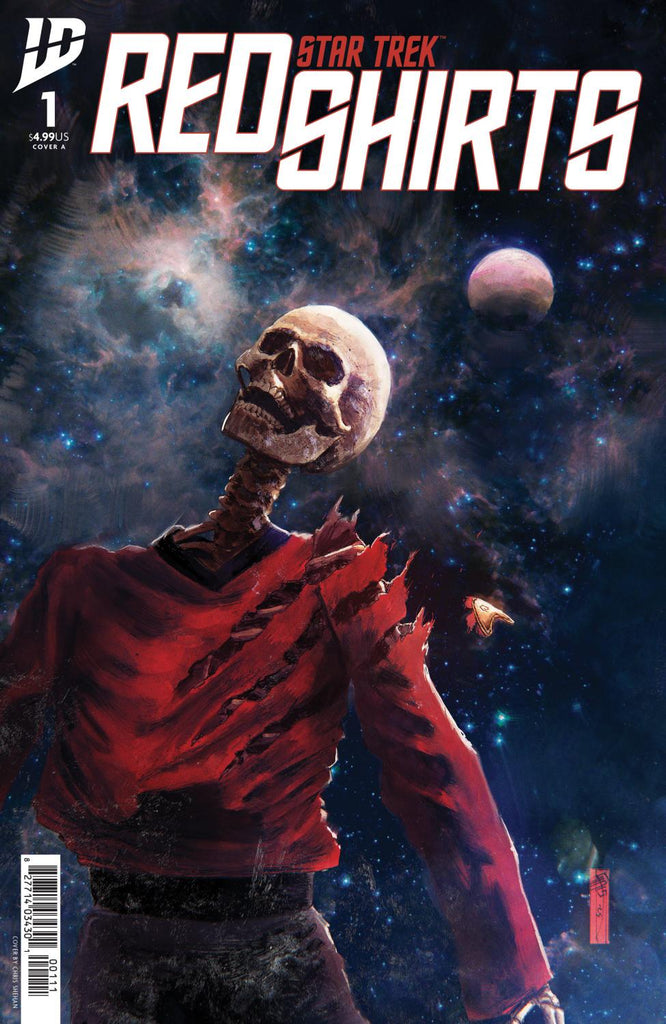 STAR TREK RED SHIRTS #1 COVER A SHEHAN
