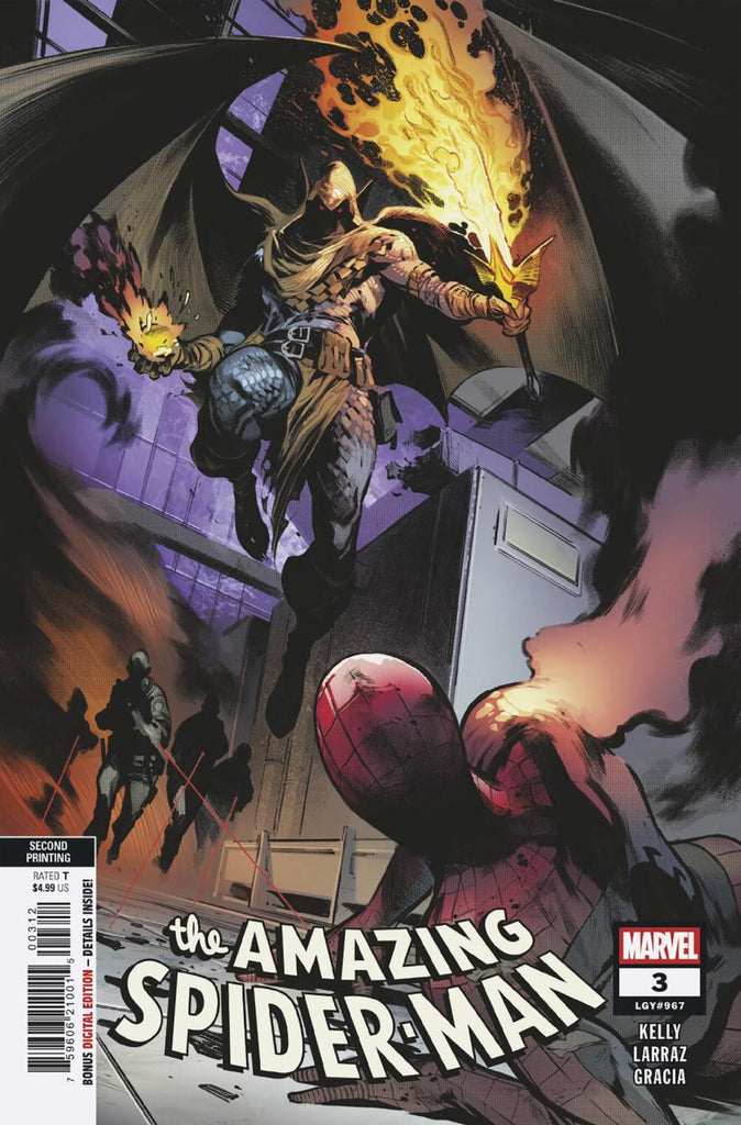 AMAZING SPIDER-MAN #3 PEPE LARRAZ 2ND PRINTING VAR CVR A