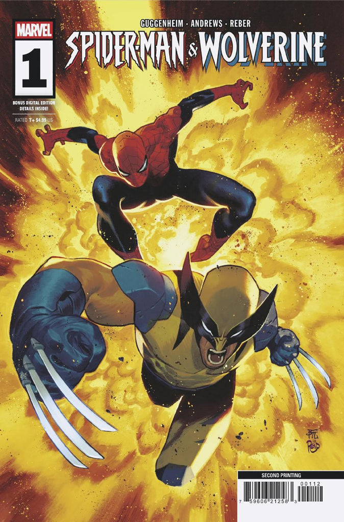 SPIDER-MAN AND WOLVERINE #1 DIKE RUAN 2ND PRINTING VAR