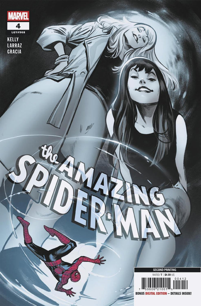 AMAZING SPIDER-MAN #4 PEPE LARRAZ 2ND PRINTING VAR