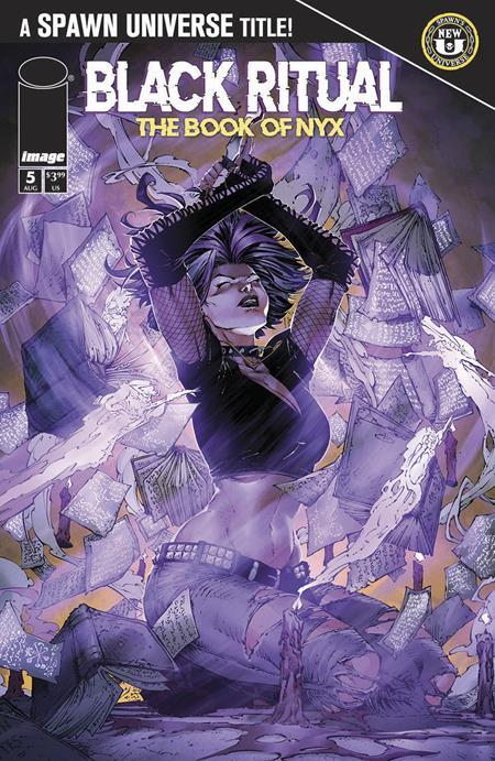 SPAWN BLACK RITUAL THE BOOK OF NYX #5 CVR B BRETT BOOTH VAR (OF 7)