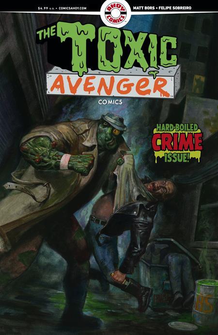 TOXIC AVENGER COMICS #2 CVR A FRED HARPER