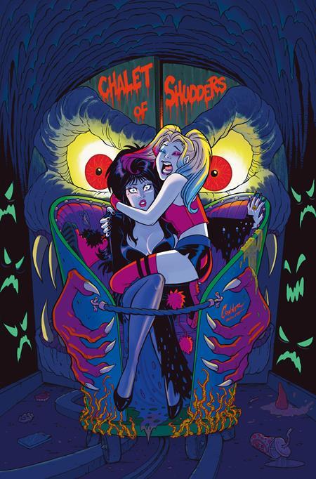 HARLEY QUINN X ELVIRA #1 CVR V INC 1:50 AMANDA CONNER VIRGIN VAR
