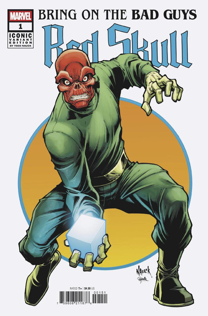 BRING ON THE BAD GUYS RED SKULL #1 TODD NAUCK ICONIC VAR CVR E