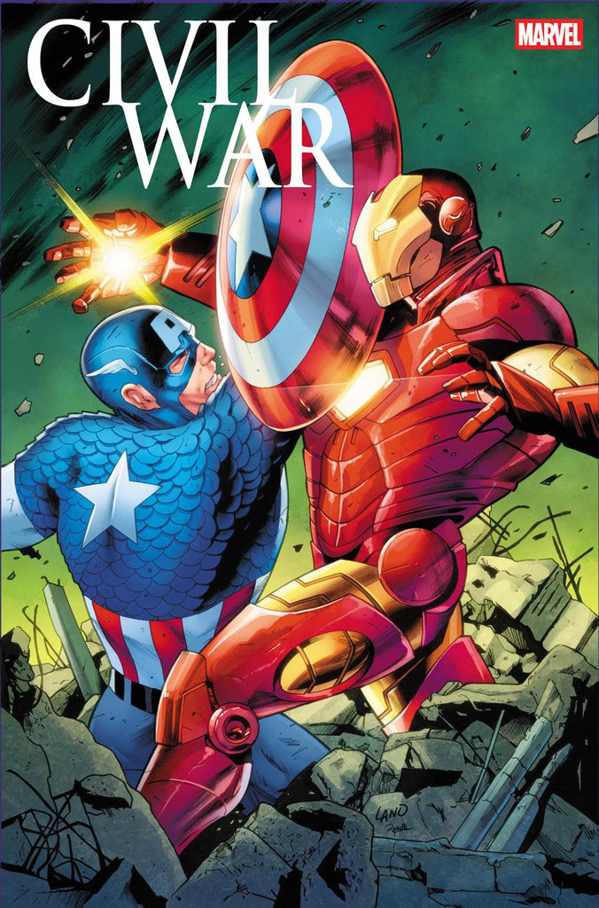 CIVIL WAR #1 FACSIMILE EDITION GREG LAND VAR 1:25 INCV