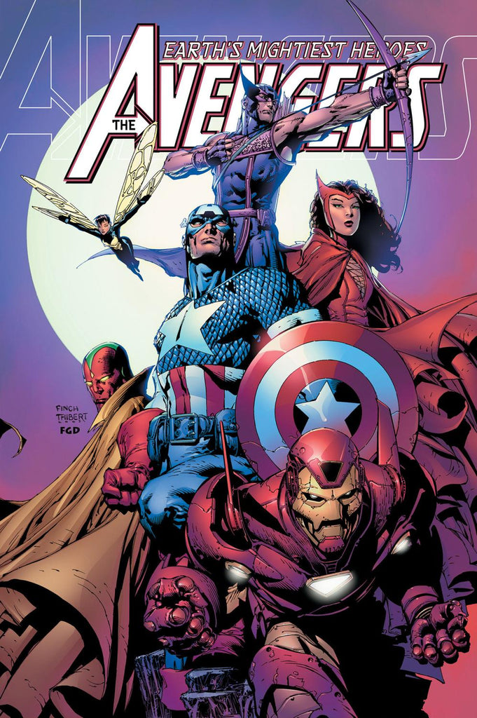 AVENGERS BY JOHNS AND COIPEL OMNIBUS DAVID FINCH COVER HC