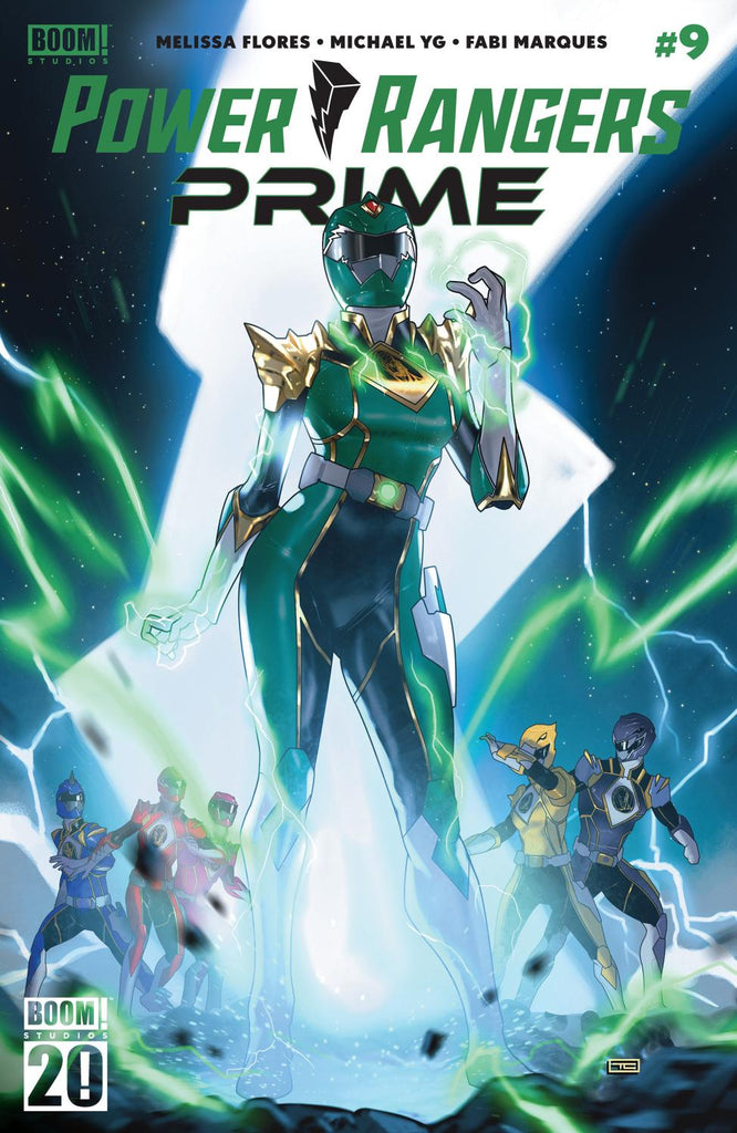 POWER RANGERS PRIME #9 A MAIN DRESSED CLARKE CVR A