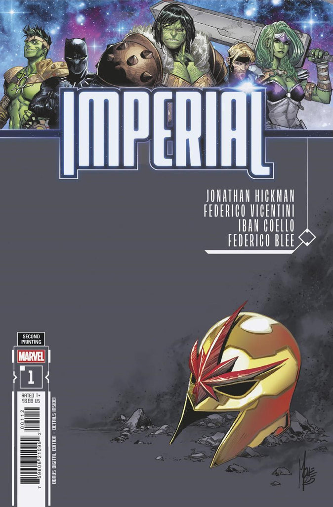 IMPERIAL #1 MARCO CHECCHETTO 2ND PRINTING VAR CVR A
