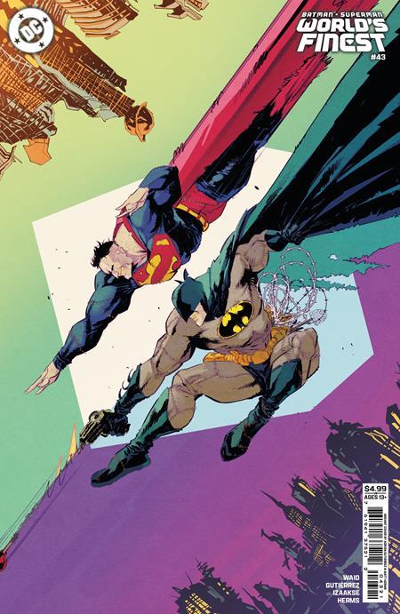 BATMAN SUPERMAN WORLDS FINEST #43 CVR C ADRIAN GUTIERREZ CARD STOCK VAR