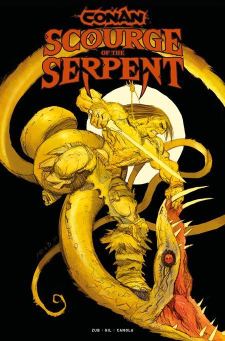 CONAN THE BARBARIAN SCOURGE OF THE SERPENT #1 CVR D MATIAS BERGARA VAR (OF 4)