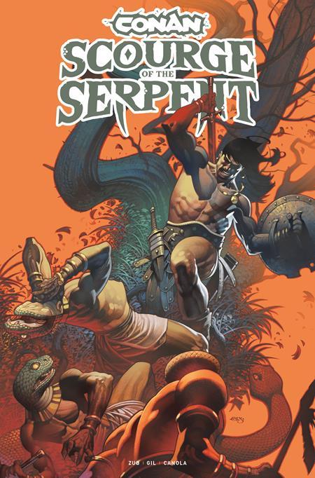 CONAN THE BARBARIAN SCOURGE OF THE SERPENT #1 CVR E CHRIS STEVENS VAR (OF 4)