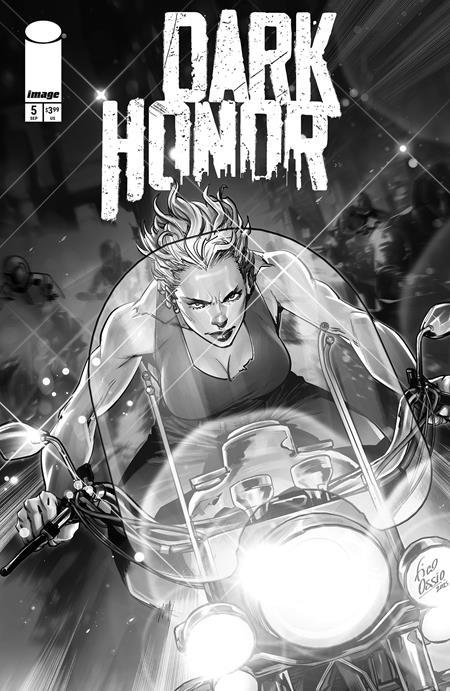 DARK HONOR #5 CVR B INC 1:10 FICO OSSIO B&W VAR (OF 5)
