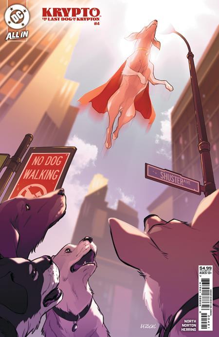 KRYPTO THE LAST DOG OF KRYPTON #4 CVR B KARL KERSCHL CARD STOCK VAR (OF 5)