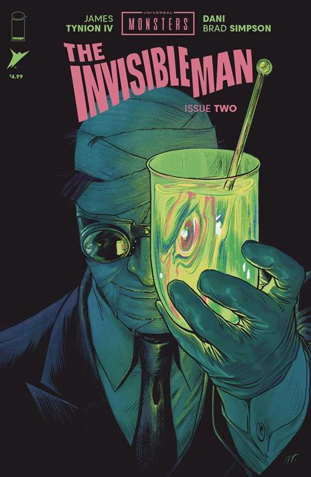 UNIVERSAL MONSTERS THE INVISIBLE MAN #2 CVR E INC 1:50 MATTHEW ROBERTS VAR (OF 4)