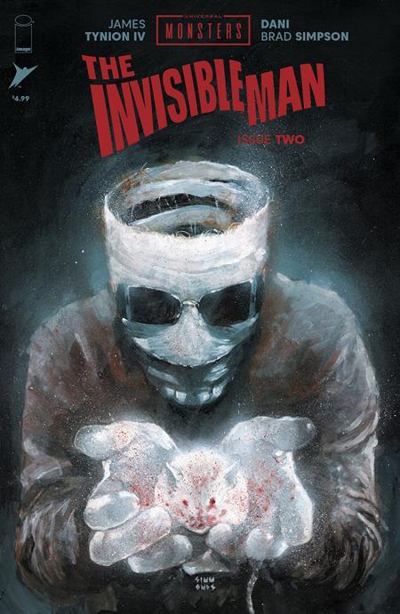 UNIVERSAL MONSTERS THE INVISIBLE MAN #2 CVR F INC 1:75 MARTIN SIMMONDS VAR (OF 4)