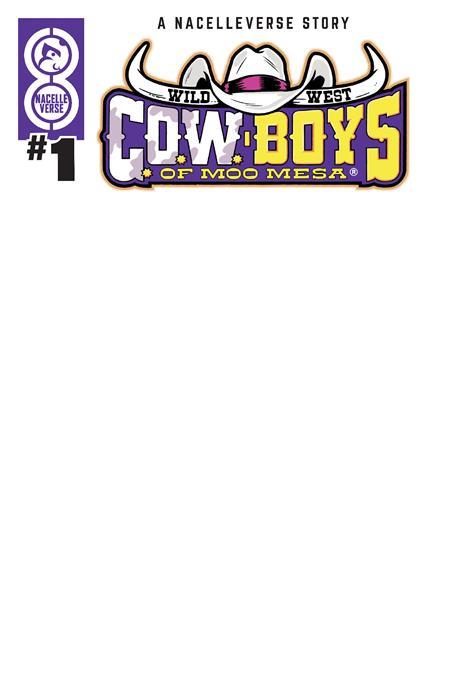 WILD WEST COW-BOYS OF MOO MESA #1 CVR E BLANK SKETCH VAR (OF 4)