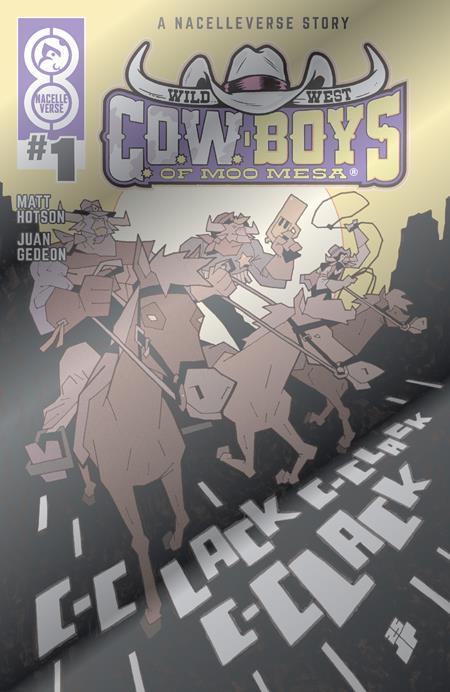 WILD WEST COW-BOYS OF MOO MESA #1 CVR F JOE PALMER FOIL VAR (OF 4)