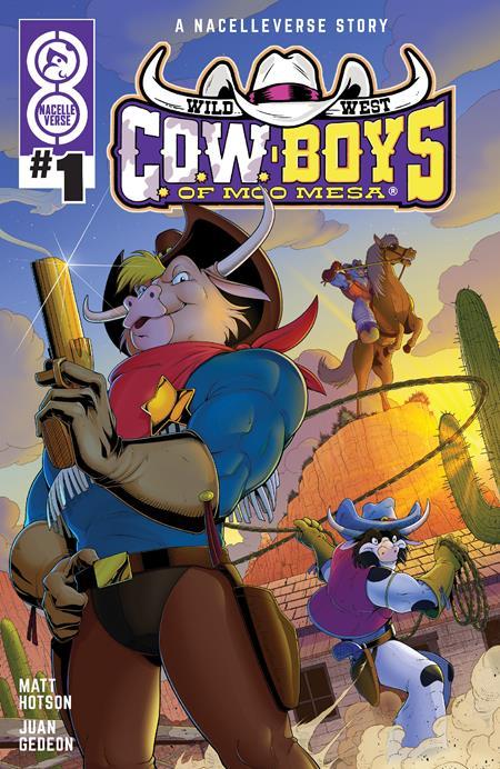 WILD WEST COW-BOYS OF MOO MESA #1 CVR H INC 1:20 PATRICK SPAZIANTE VAR (OF 4)