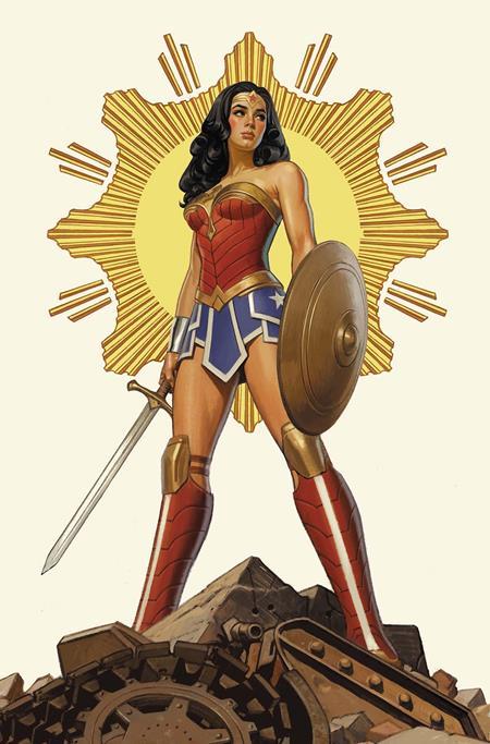 WONDER WOMAN #25 CVR D DANIEL SAMPERE CARD STOCK VAR