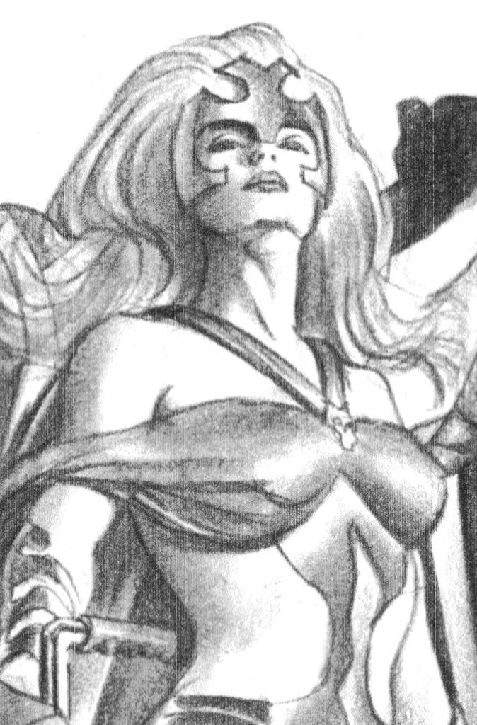 EMMA FROST THE WHITE QUEEN #4 ALEX ROSS TIMELESS VIRGIN SKETCH VAR 1:100 INCV