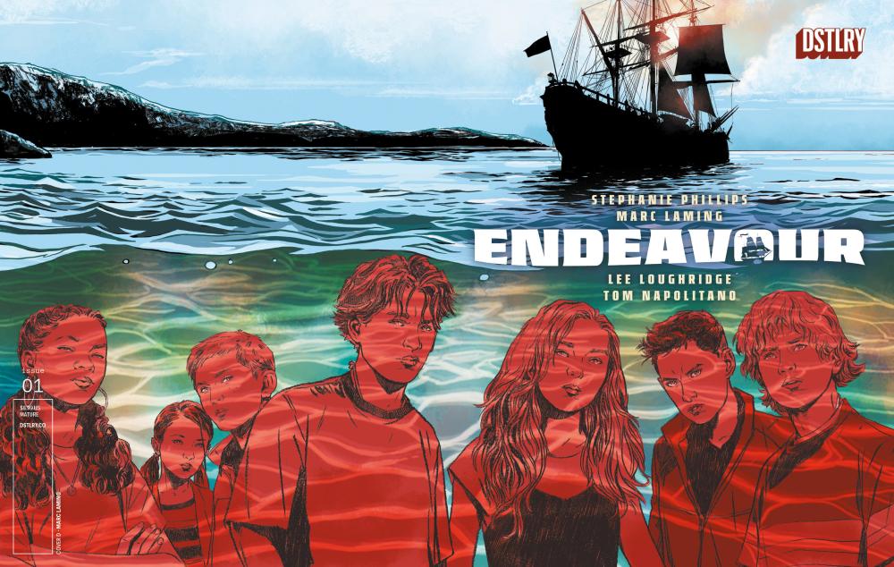 ENDEAVOUR #1 CVR D MARC LAMING 25 COPY VAR