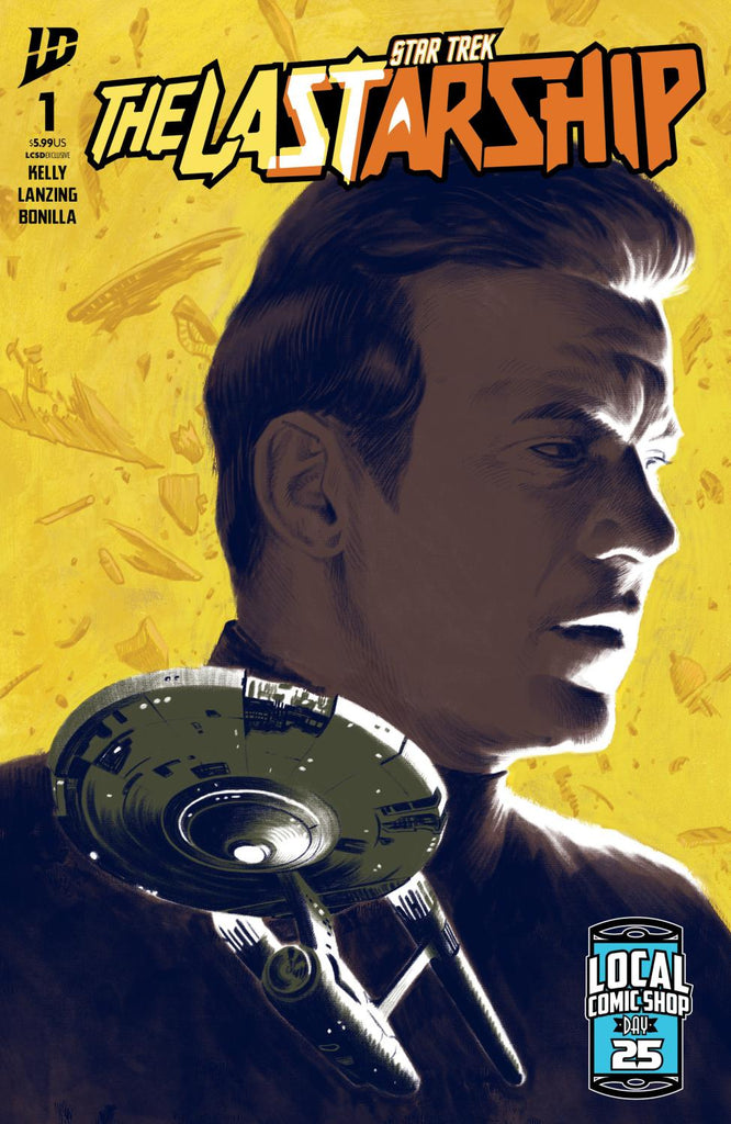 STAR TREK THE LAST STARSHIP #1 VAR LCSD WARD CVR G