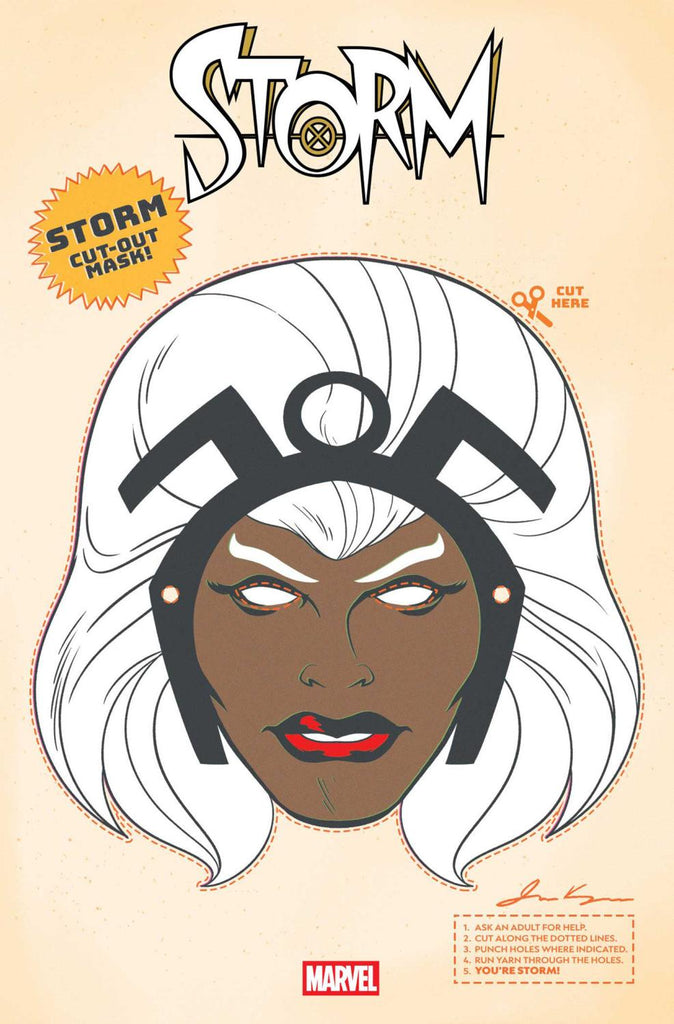 STORM #12 RETRO HALLOWEEN MASK VAR CVR C