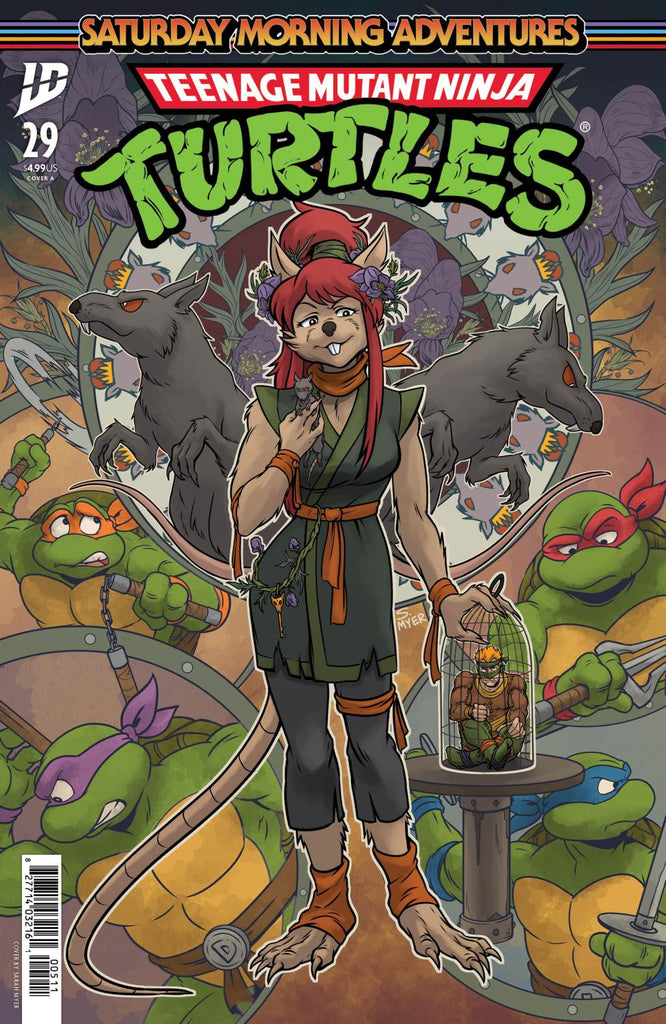 TEENAGE MUTANT NINJA TURTLES SATURDAY MORNING ADVENTURES #29 COVER A MYER CVR A