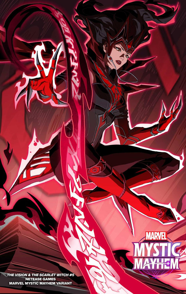 THE VISION AND THE SCARLET WITCH #5 NETEASE GAMES MARVEL MYSTIC MAYHEM VAR CVR B