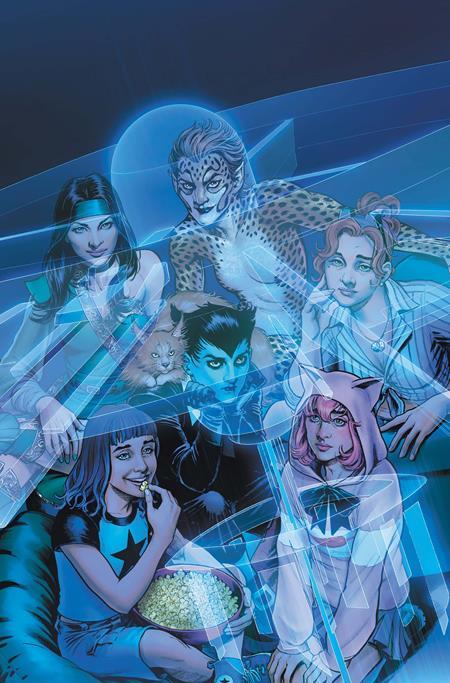 CHEETAH AND CHESHIRE ROB THE JUSTICE LEAGUE #3 CVR A NICOLA SCOTT OF 6
