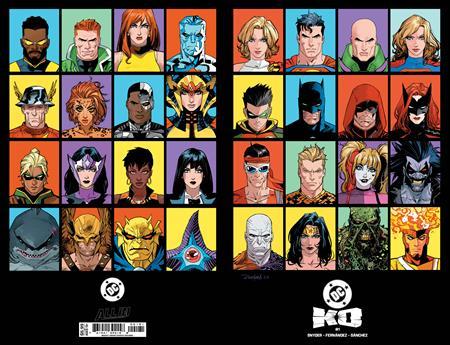 DC K.O. #1 CVR H DAN MORA BRACKET WRAPAROUND CARD STOCK VAR (OF 4)