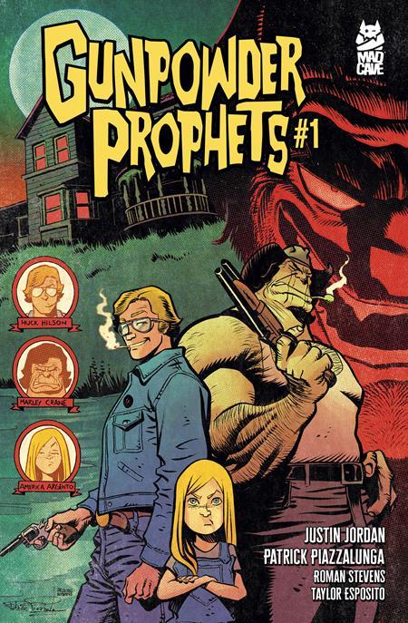 GUNPOWDER PROPHETS DEATH IN TEXAS #1 CVR A PATRICK PIAZZALUNGA (OF 5)