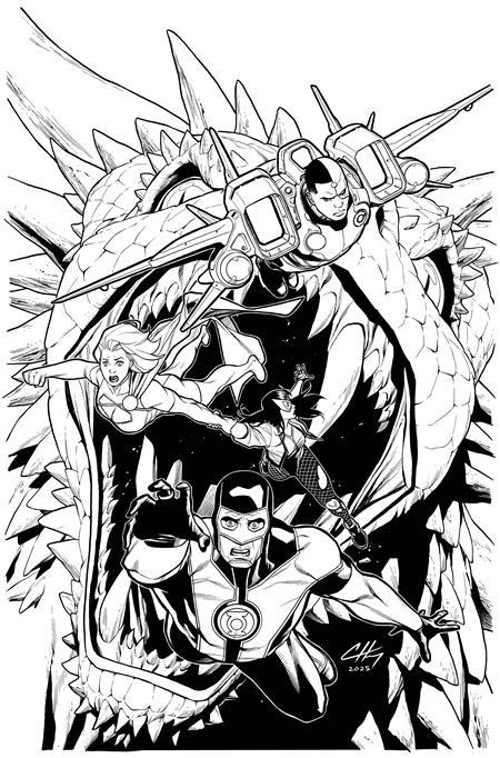 JUSTICE LEAGUE RED #3 CVR A CLAYTON HENRY OF 6