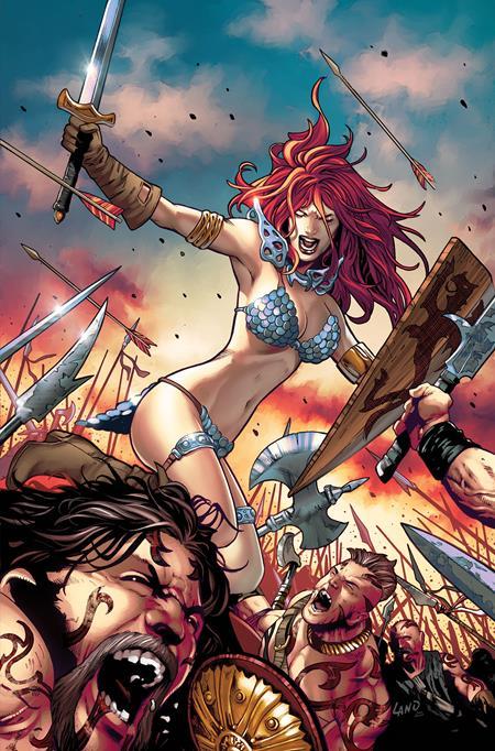 SONJA REBORN #3 CVR G INC 1:10 GREG LAND VIRGIN VAR 1:10 INCV