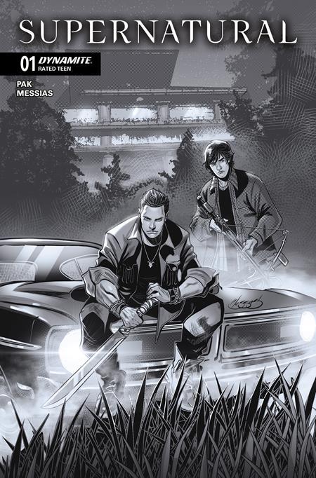 SUPERNATURAL #1 CVR J INC 1:10 EDER MESSIAS LINE ART VAR CVR 1:10 INCV
