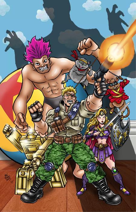TOY BOX GUARDIANS #1 CVR B BEN DUNN LUNAR EXCLUSIVE VAR ONE SHOT