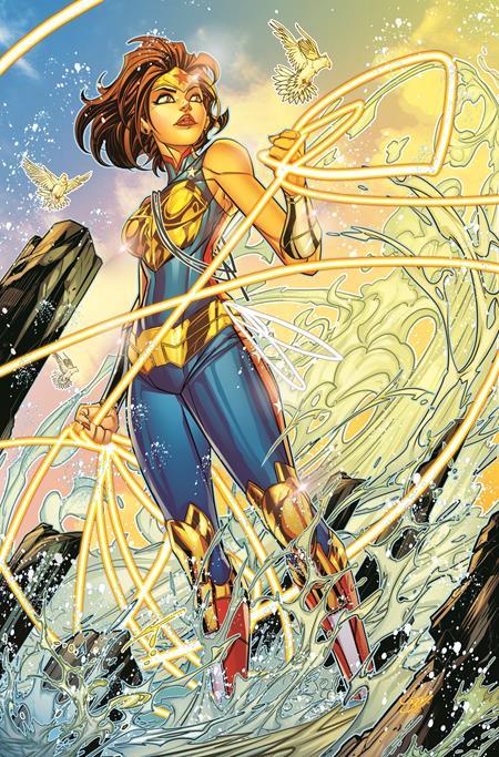 TRINITY DAUGHTER OF WONDER WOMAN #5 CVR B JONBOY MEYERS CARD STOCK VAR OF 6