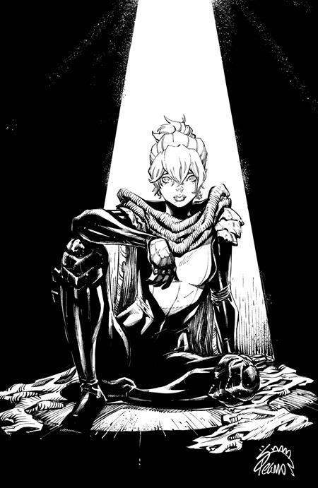 UNCHOSEN #4 CVR D INC 1:25 RYAN STEGMAN BW VAR OF 4 1:25 INCV