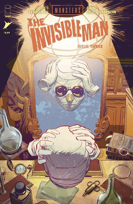 UNIVERSAL MONSTERS THE INVISIBLE MAN #3 CVR B LEE WEEKS VAR OF 4