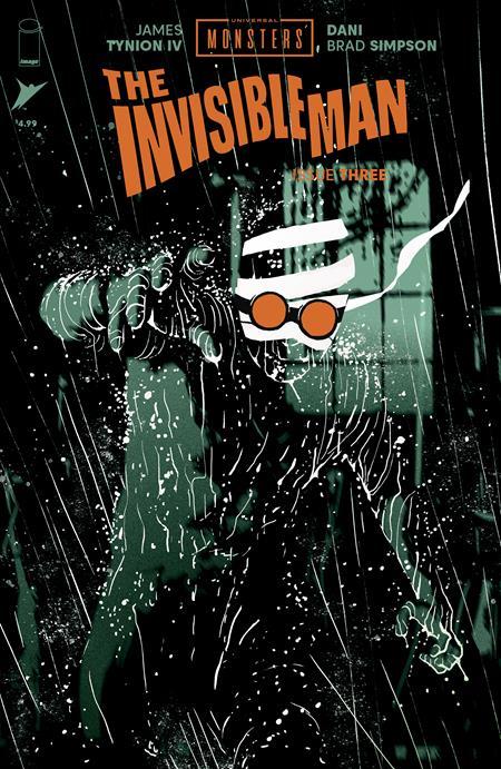 UNIVERSAL MONSTERS THE INVISIBLE MAN #3 CVR F INC 1:75 MICHAEL WALSH VAR OF 4 1:75 INCV