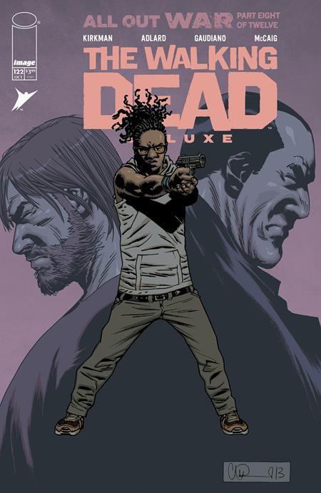 WALKING DEAD DELUXE #122 CVR B CHARLIE ADLARD AND DAVE MCCAIG VAR