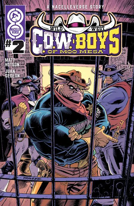 WILD WEST COW-BOYS OF MOO MESA #2 CVR B ANDREW KRAHNKE VAR OF 4