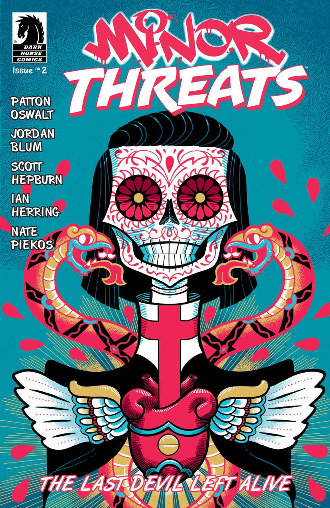 MINOR THREATS THE LAST DEVIL LEFT ALIVE #2 CVR B J GONZO