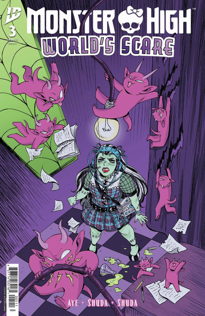 MONSTER HIGH WORLDS SCARE #3 COVER A BOUSAMRA CVR A