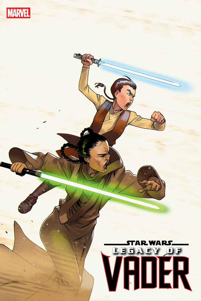 STAR WARS LEGACY OF VADER #9 BENGAL DEPA BILLABA AND CALEB DUME JEDI KNIGHTS VAR CVR B