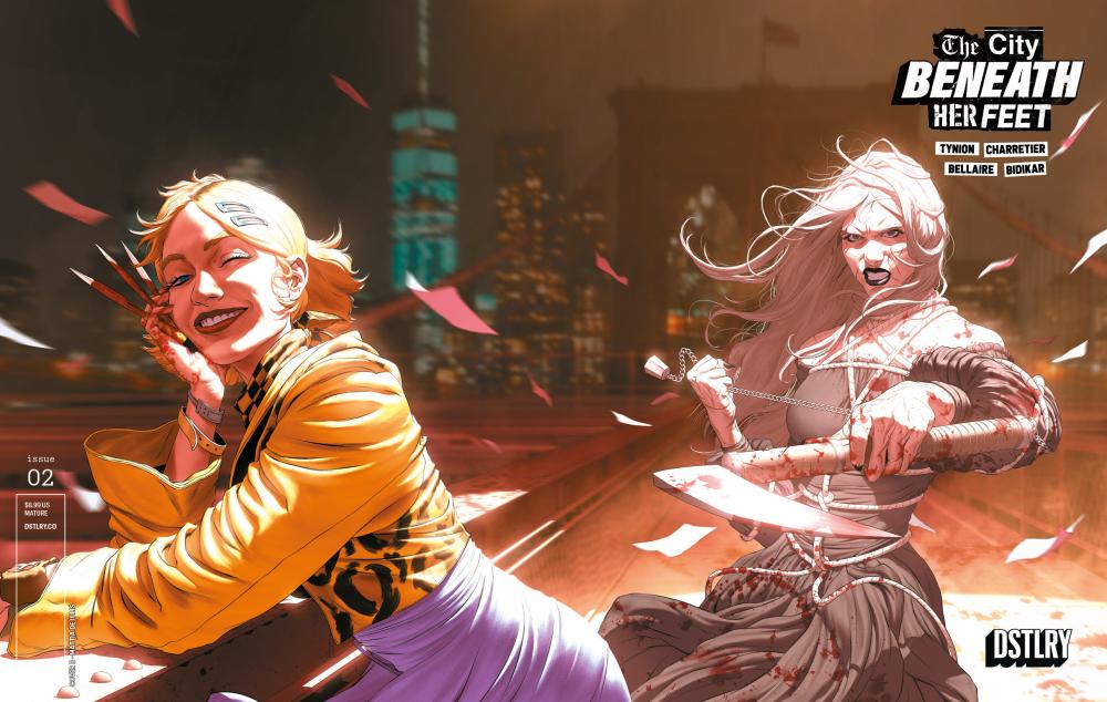 THE CITY BENEATH HER FEET #2 CVR B MATTIA DE IULIS VAR