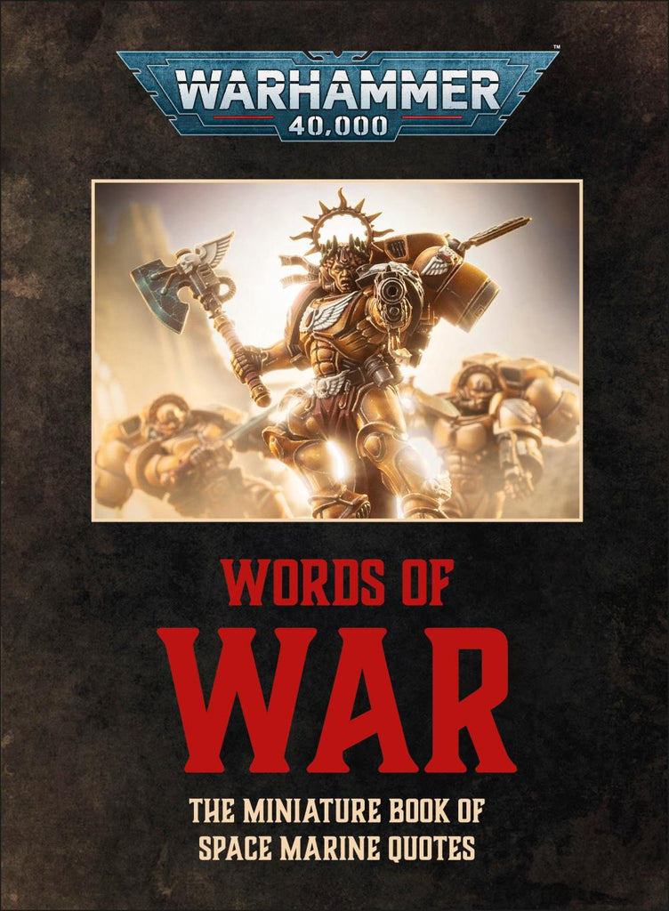 WARHAMMER 40000 WORDS OF WAR HC HC