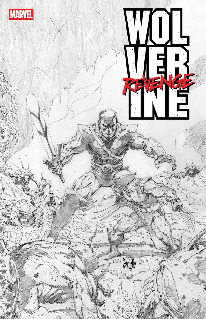 WOLVERINE REVENGE - RED BAND RAW - BLACK AND WHITE EDITION #5 POLYBAGGED CVR A
